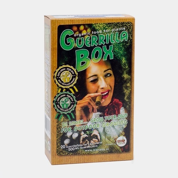 View Guerrillabox Bio Tabs guerrilla grow kit - GB