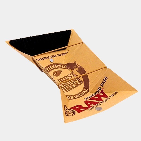 View RAW Pocket Rolling Tray with Shredder - GB The Green Brand
