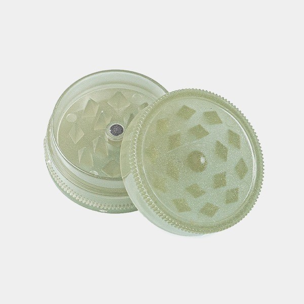 3-Part Brilliant Acrylic Grinder - GB The Green Brand