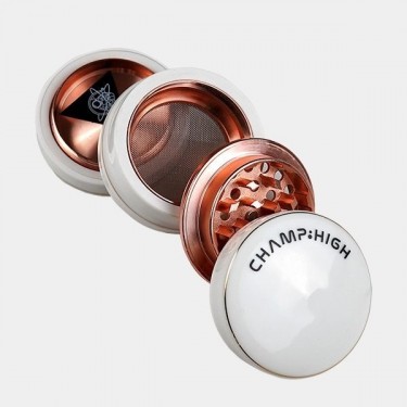 Champ High White Porcelain Grinder 63 mm - Growbarato