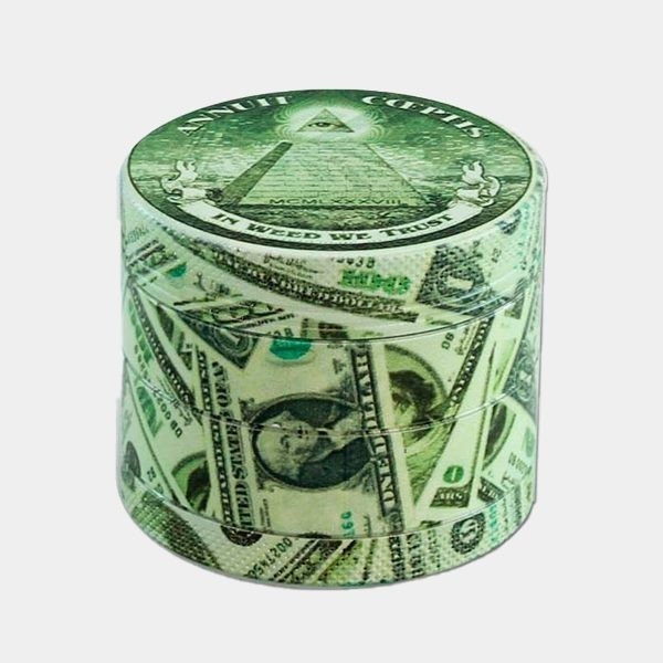 View 4-Part Dollar Grinder by Black Leaf - GB