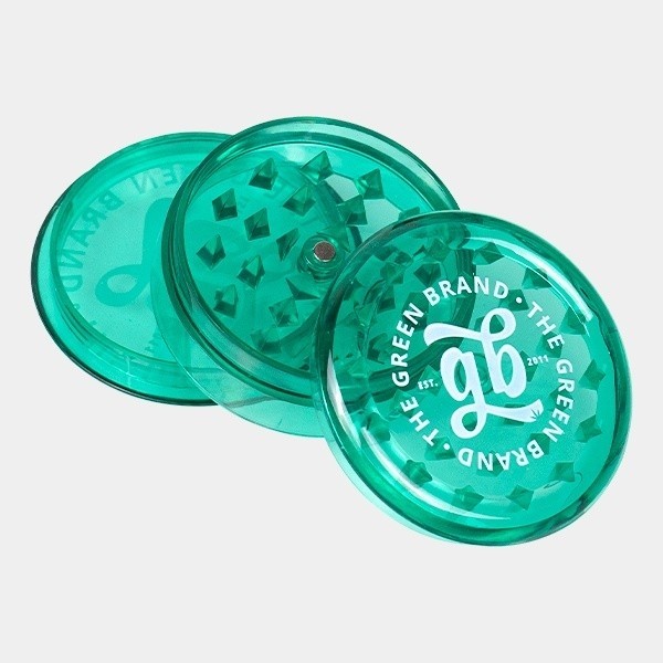 GB Plastic Grinder open