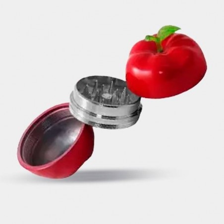 Apple Grinder red open