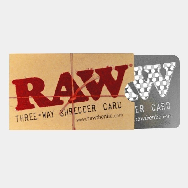 View RAW Three-Way Shredder Card for Rolling - GB