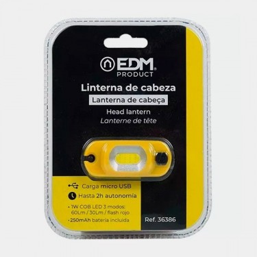 Rechargeable Headlamp 1W