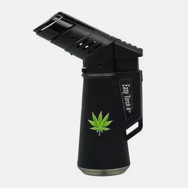 Mini Turbo Jet Torch Lighter with Leaves