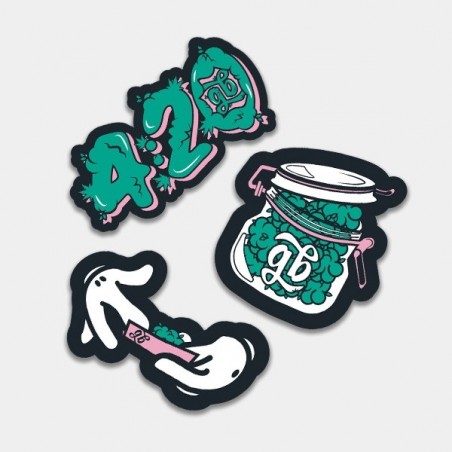 Auto GB Seeds Box stickers