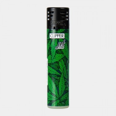 Printed Weed Jet Flame Clipper lighter 1