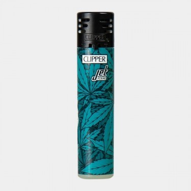 Printed Weed Jet Flame Clipper lighter 2