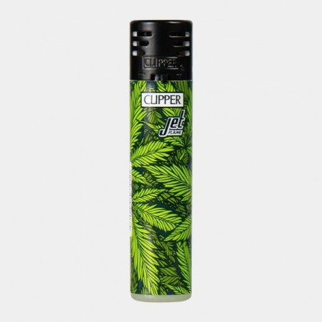 Printed Weed Jet Flame Clipper lighter 3