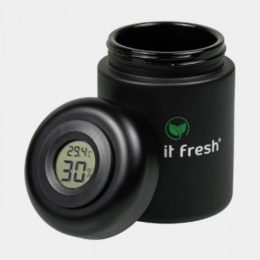 KIF Curing Jar With Hygrometer - GB The Green Brand