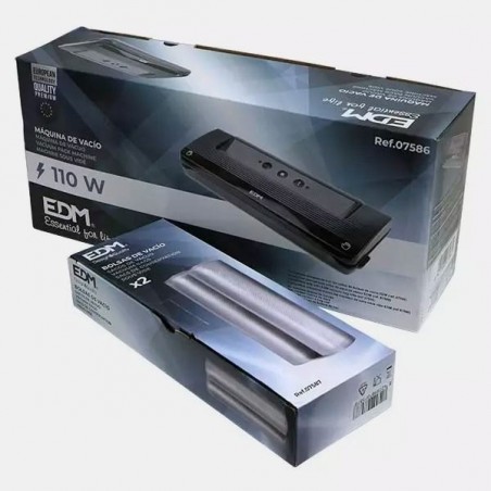 EDM 110W vacuum sealer for bags and container boxes