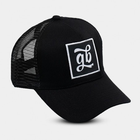 GB Trucker cap logo GB