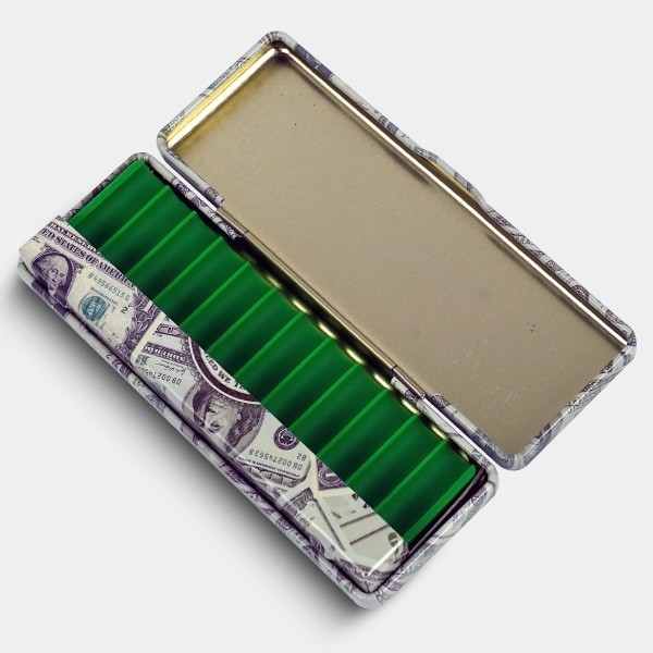 Black Leaf Filter Case