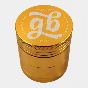 4-part Aluminum GB Grinder (40 mm) yellow