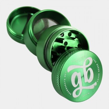 4-part Aluminum GB Grinder (40 mm) green open