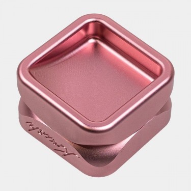 Krush Kube 2.0 Aluminum Grinder pink closed
