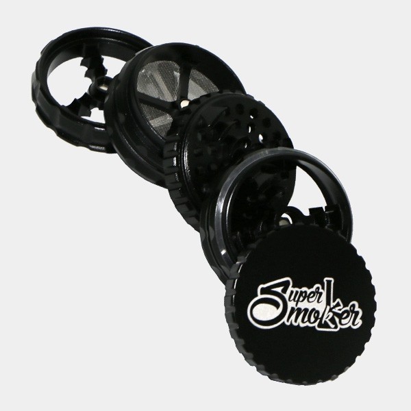Double Aluminum Giza Grinder 62mm 5 Parts
