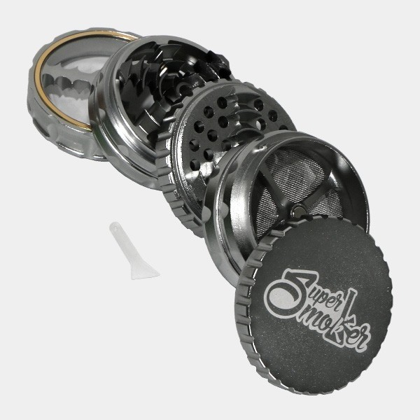 5 Part 62mm Double Aluminum Giza Grinder - GB
