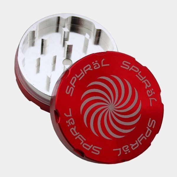 Spyral 2-part Aluminium Grinder 62mm - GB