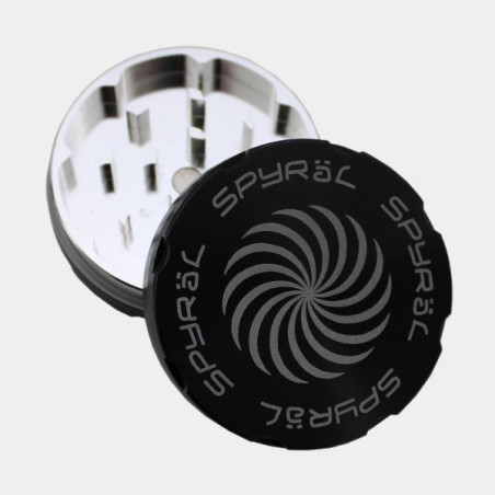 Spyral 2-part Aluminium Grinder 55 mm - GB