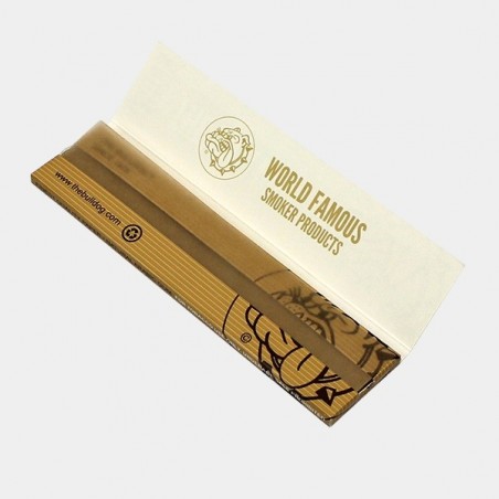 The Bulldog Natural King Size Rolling Papers - GB