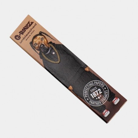 G-Rollz Papers 'Pets Rock' Unbleached King Size - GB The Green Brand