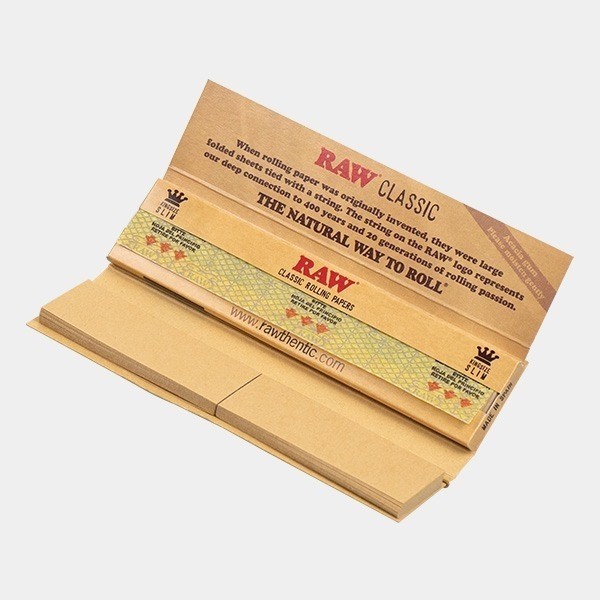 View RAW Connoisseur King Size Paper with Tips -GB