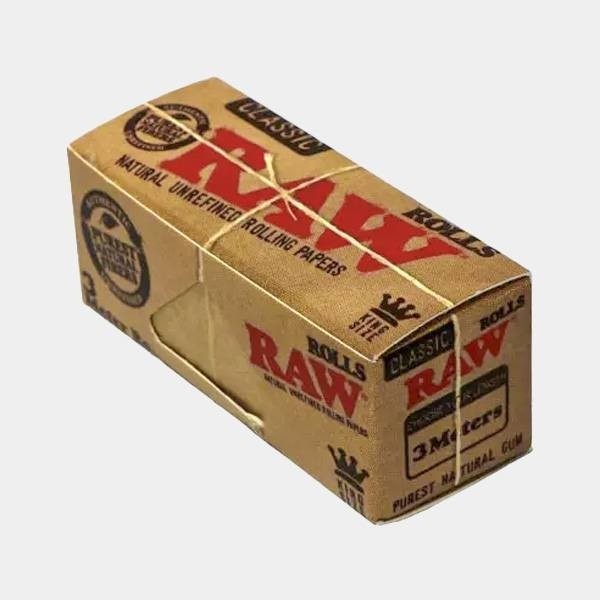 View RAW Rolling Paper Roll - Boxes of 12 - GB