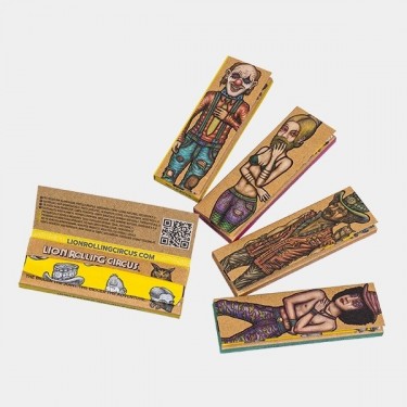 Lion Rolling Circus Natural 1.1/4 Rolling Papers - GB The Green Brand