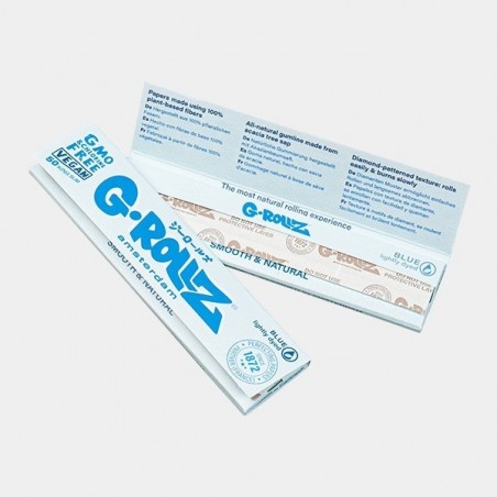 G-Rollz King Size Blue Papers - GB The Green Brand