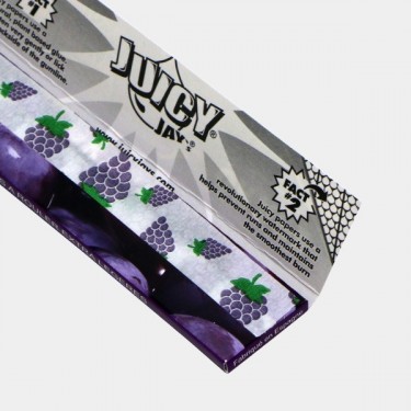 Juicy Jay's Grape Flavored Rolling Papers, open