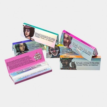 Ultra thin Regular Silver Lion Rolling Circus Rolling Papers - GB The Green Brand