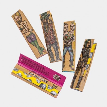 Lion Rolling Circus Natural King Size Rolling Papers - Grow Barato