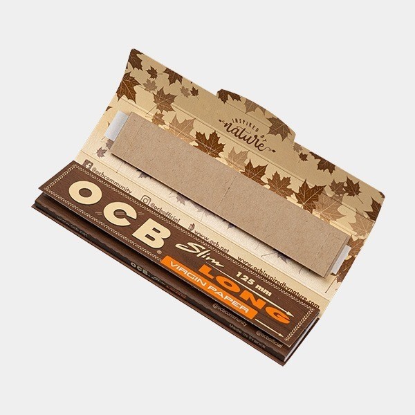 View OCB Virgin Slim Long Papers + Tips - GB The Green Brand