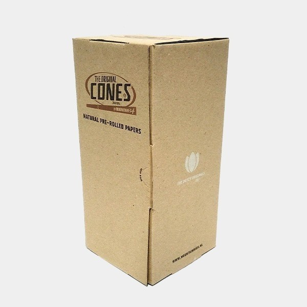 Cones King Size Brown Paper Box - Grow Barato