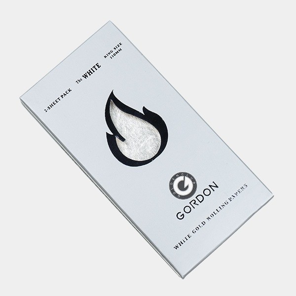 White Gold King Size Rolling Papers Gordon - GB The Green Brand