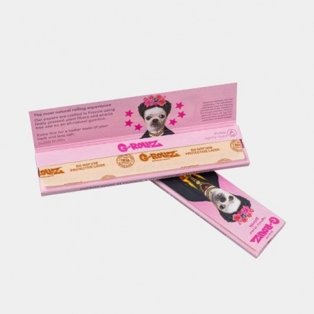 G-Rollz Pink King Size Rolling Papers