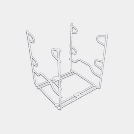 Metal frame for extractor fans - GB