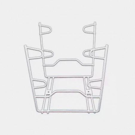 Metal frame for extractor fans - GB