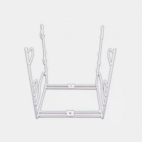Metal frame for extractor fans - GB