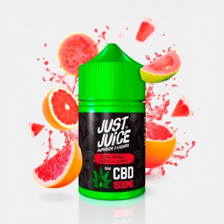 Just Juice Blood Orange Citrus Guava E-Liquid - GB The Green Brand
