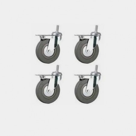 4-wheel kit for grow tray or grow table legs
