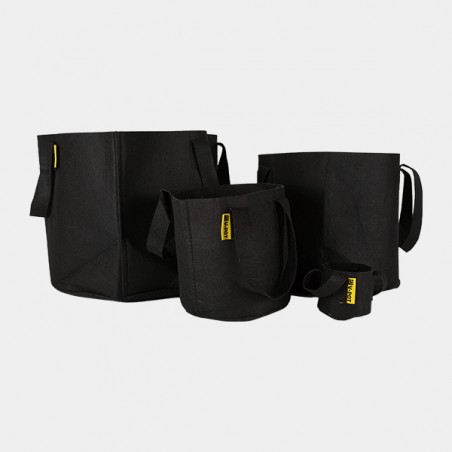Black Fabric V-Pot by Evocrop - GB The Green Brand