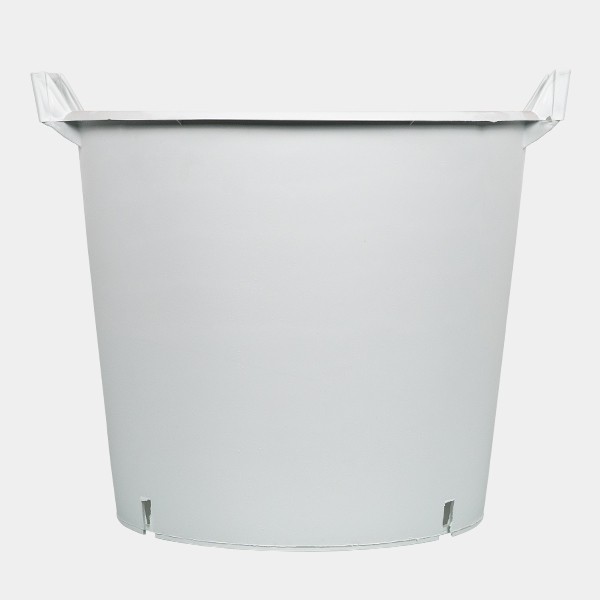 Large White Flower Pot with Handles