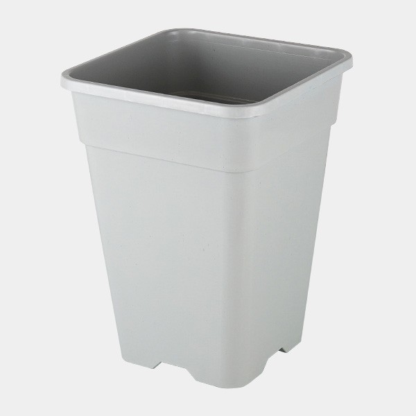 View White Square Plant Pots - GB The Green Brand