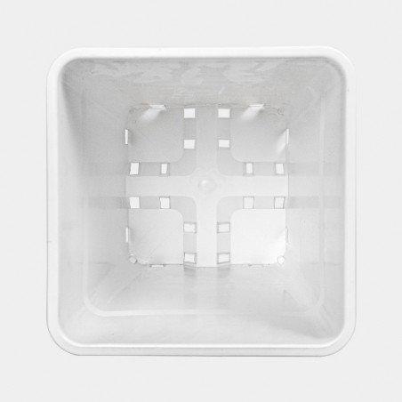 White Square Plant Pots - GB The Green Brand