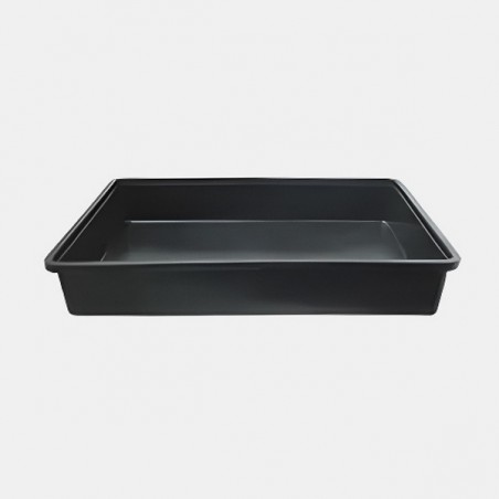 Black carry tray 54cm x 39cm x 9cm - GB
