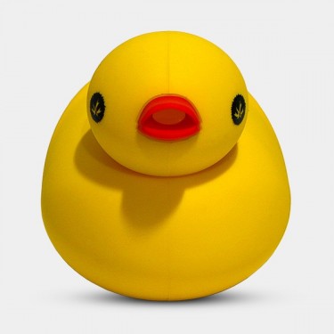 Kwack Rubber Duck Weed Pipe by Piece Maker-GB