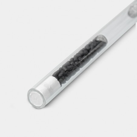 Glass Pipe One Hitter with activated carbon - GB The Green Brand